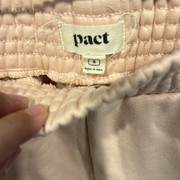 Pact Courtside Classic Sweatpants Dusty Rose Pink - Picture 2 of 4